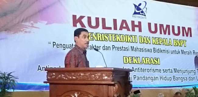 BNPT: Perekrutan Dosen Harus Diperketat, Mahasiswa Penyendiri Diwaspadai