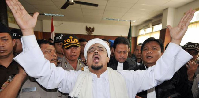 Tak Penuhi Syarat, Red Notice Untuk Rizieq Shihab Ditolak NCB Interpol Indonesia