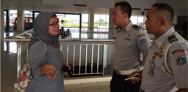 Dioper-oper, Penumpang PO Putra Luragung Mengadu Ke Petugas Dishub