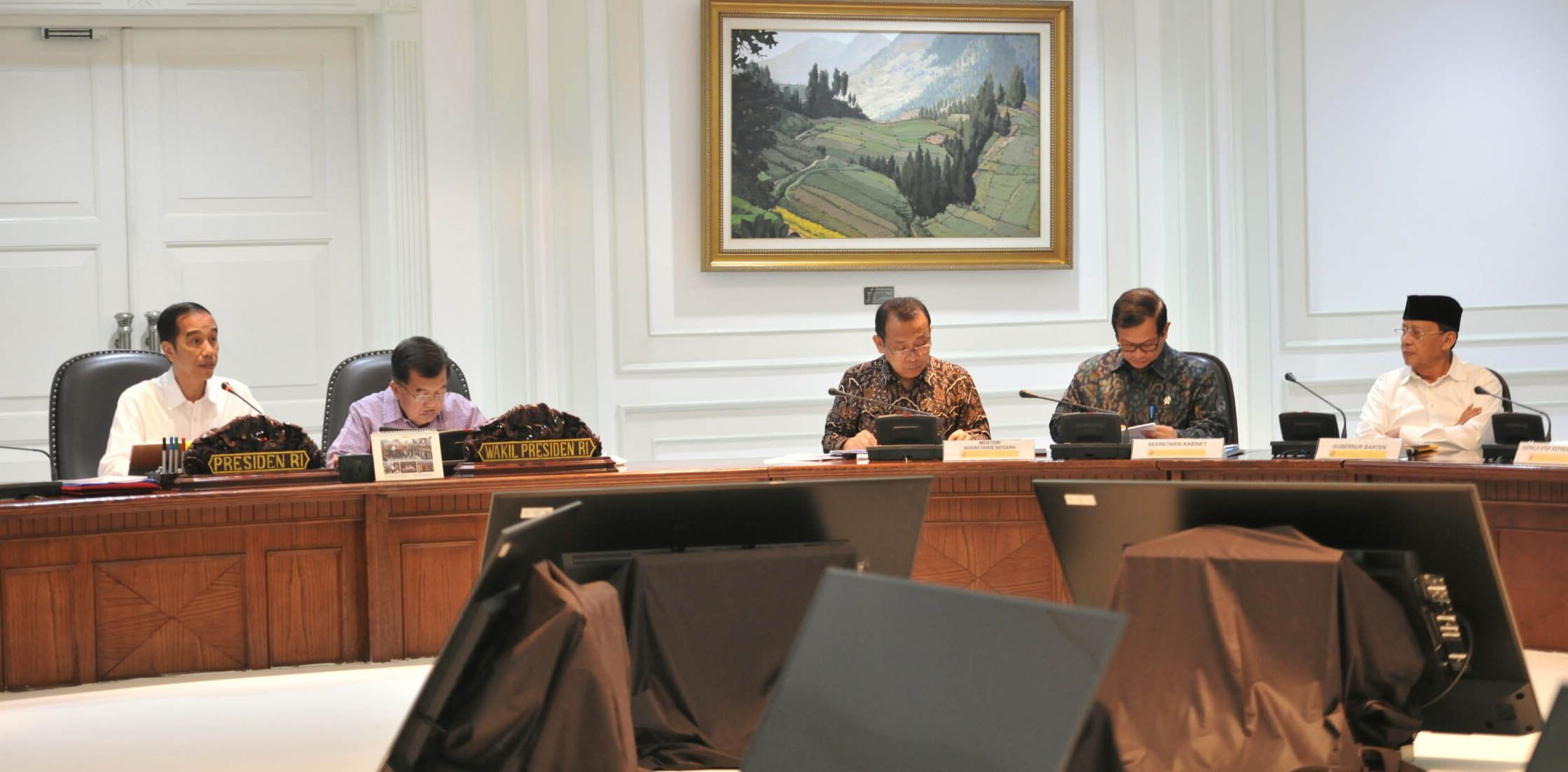 Jokowi Berharap Momentum Positif Banten Dapat Ditingkatkan