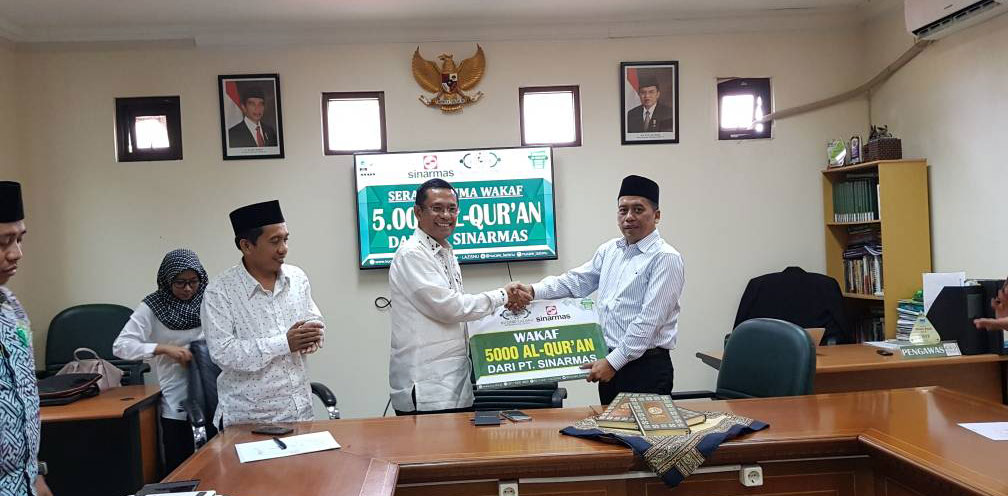 Saleh Husin: Sinar Mas Wakafkan Lima Ribu Al Quran Ke PBNU