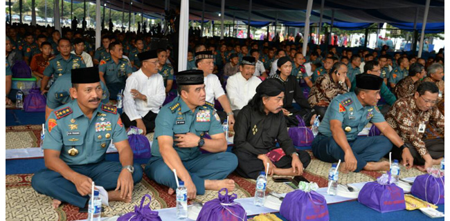 Bukber Di Bumi Marinir, KSAL Ajak Prajurit Berlomba Perbanyak Amal Ibadah