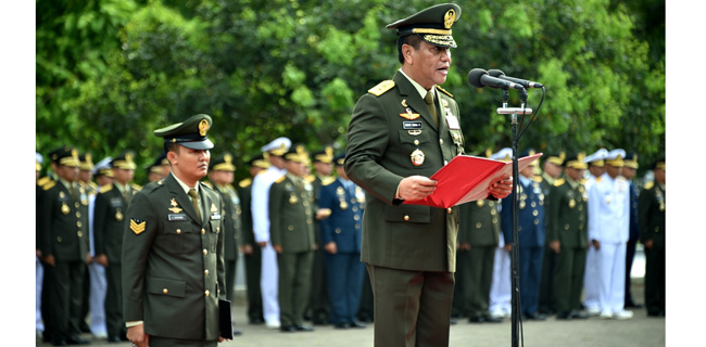 Amanat Jokowi 'Kita Indonesia, Kita Pancasila' Digaungkan Di Mabes TNI