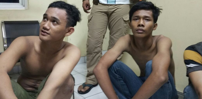 Polsektro Tanah Abang Tangkap Gerombolan Pemuda Pemicu Tawuran