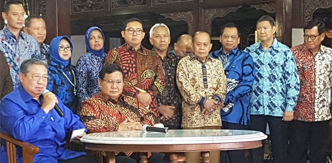 SBY: Pertemuan Dianggap Luar Biasa Mungkin Karena Setelah Pengesahan RUU Pemilu