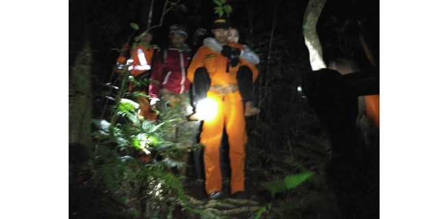 Enam Pendaki Spiritual Yang Kelelahan Berhasil Diselamatkan