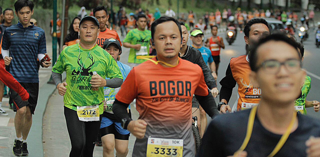 Pelari Singapura Kagumi Bogor Sundown Marathon