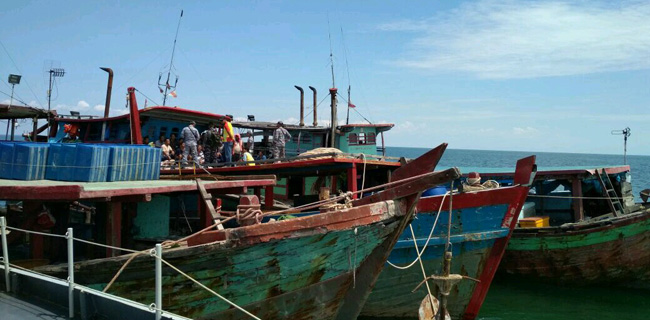 Bakamla RI Amankan 3 Kapal Ikan 'Nakal'