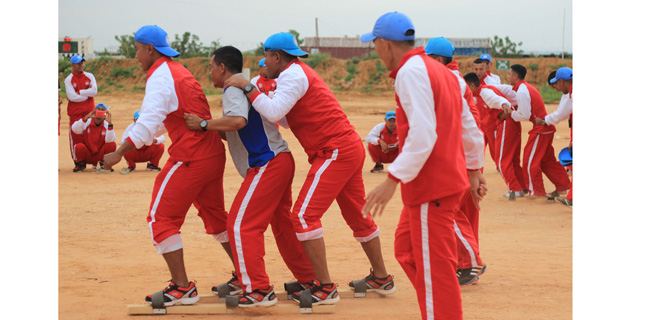 Serunya Lomba Hari Merdeka Di Kamp Pasukan Garuda