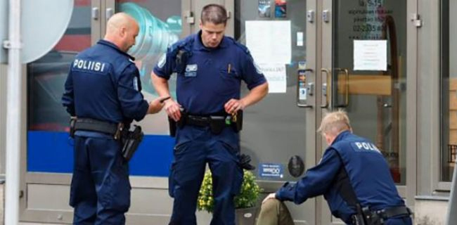 Pasca Serangan, Polisi Bersenjata Finlandia Perketat Keamanan