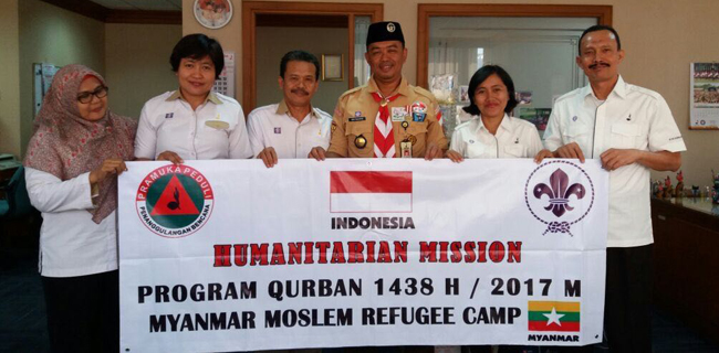 Kwarnas Pramuka Kembali Berkurban Ke Myanmar