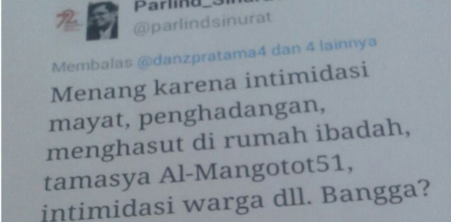 Komnas HAM Desak Polisi Segera Usut Postingan @parlindsinurat