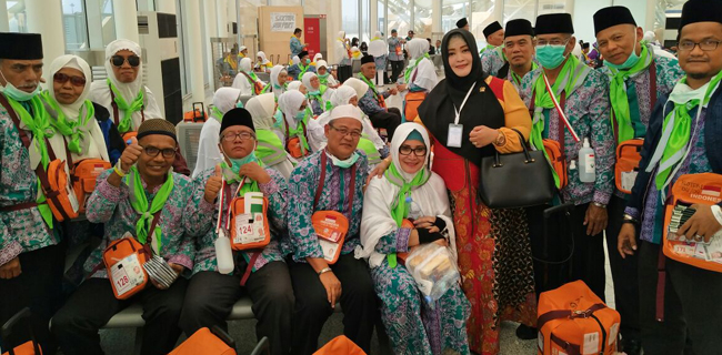DPD Sambut Jemaah Haji Kloter Pertama Di Madinah