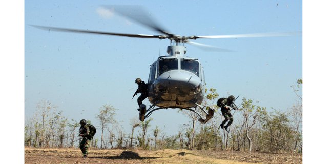 1.745 Prajurit Kormar Latihan Perang Di Situbondo