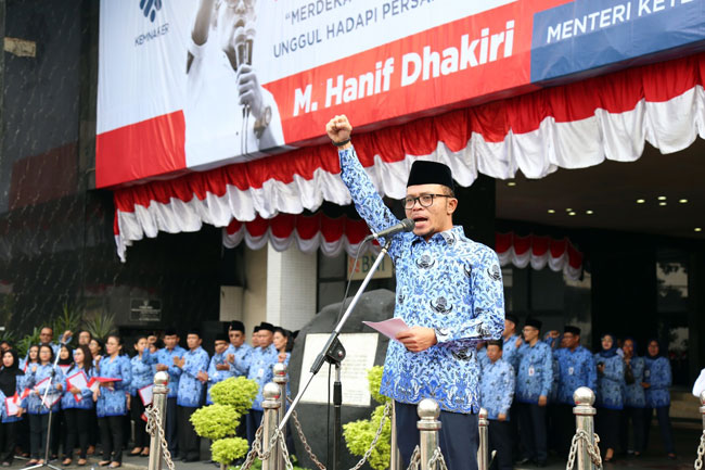 Menaker : HUT RI ke-72 Momen Melunasi Janji Kemerdekaan di Bidang Ketenakerjaan