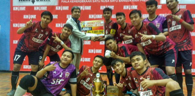 Tim Futsal Asal Bekasi Jadi Juara Di Almisbat Futsal Cup