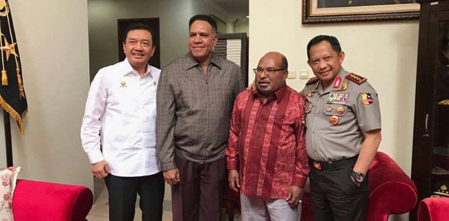 Beredar Kabar Kesepakatan Kepala BIN, Kapolri, Kapolda Sumut Dan Gubernur Papua