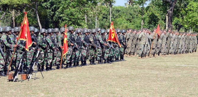 Marinir Indonesia Dan AS Latihan Bersama Di Situbondo