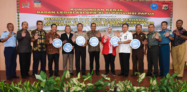 DPR Dorong Papua Buat Perda Narkotika