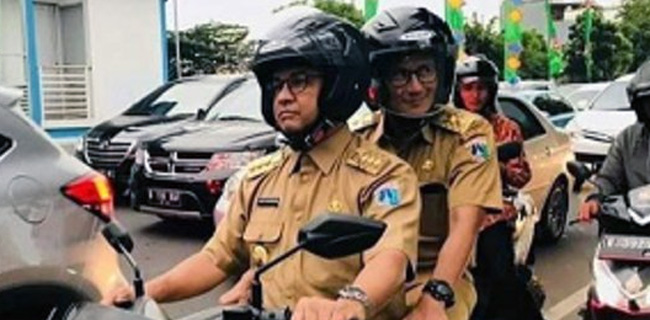 Anies Difitnah Sejak Pagi