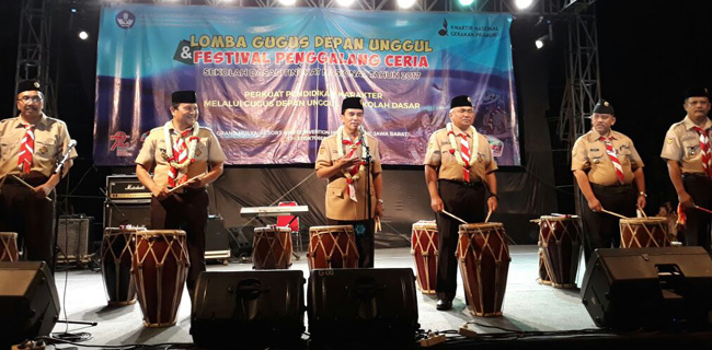 34 Gudep Pramuka Terbaik Indonesia Bersaing Jadi Unggul