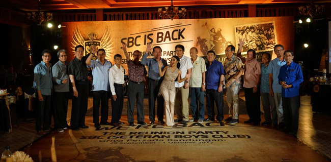 Veteran 'SBC' Gelar Reuni Emas Kenang Masa Muda