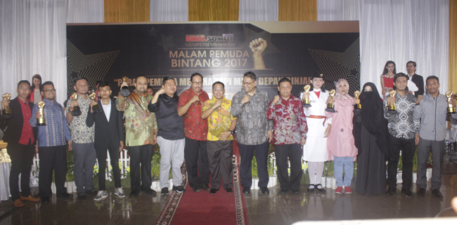 10 Anak Muda Binjai Raih Penghargaan Pemuda Bintang 2017