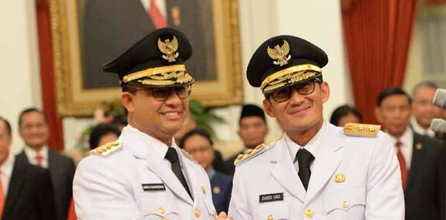 Seminggu Pertama Anies-Sandi