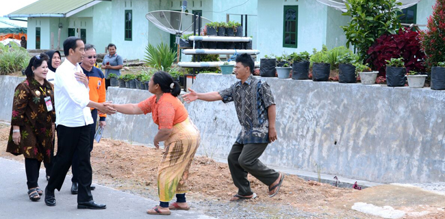 Jokowi: Relokasi Pengungsi Sinabung Selesai 2018