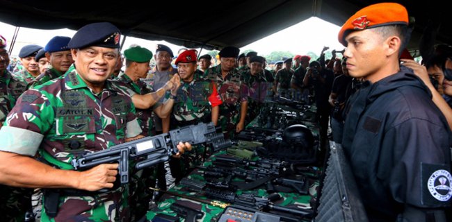 Keterlibatan TNI Menindak Terorisme Bukan Lagi BKO, Tapi Sudah Mutlak