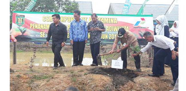 Gerakan Menanam 1.000 Pohon Di Tabalong