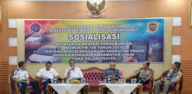 Budi Karya: Kalau Tidak Ada PM 108/2017, Tidak Ada Perlindungan