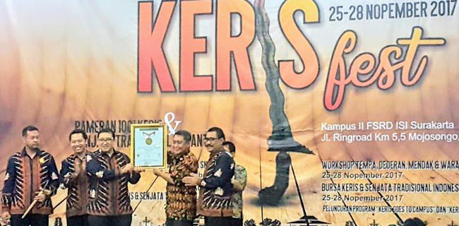 Fadli Zon: Ilmu "Kerisologi"  Harus Terus Dikembangkan