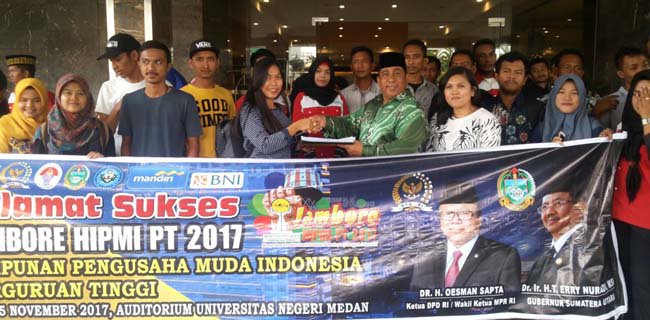 HIPMI Berikan Bantuan Dana Usaha Ke Wirausaha Pemula