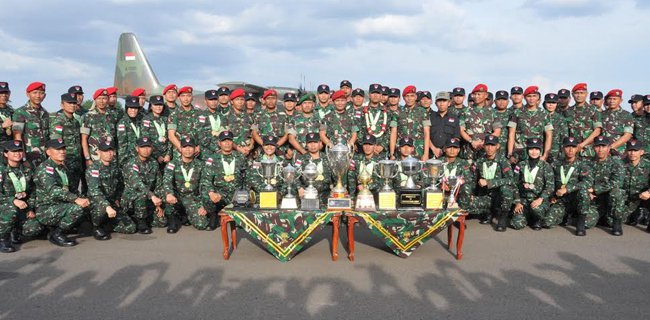 TNI Kembali Harumkan Nama Indonesia Dalam Lomba Tembak ASEAN Army Rifle Meet