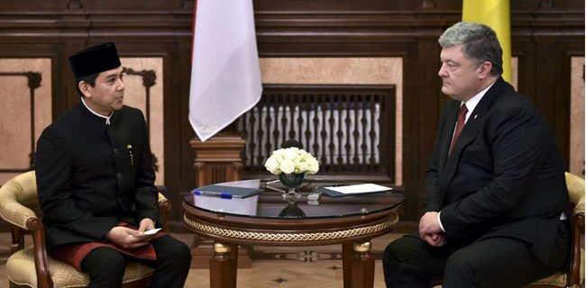 Bertemu Empat Mata Dengan Presiden Ukraina, Ini Yang Dibicarakan Dubes Yuddy