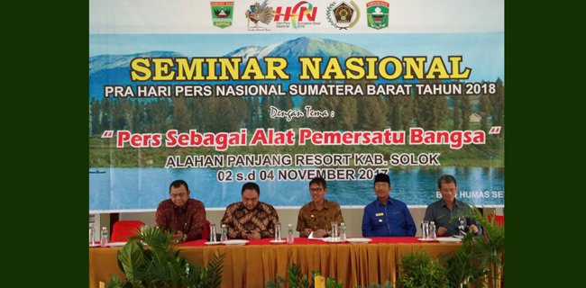 Rangkain Pra HPN Sumbar 2018 Dimulai Dengan Seminar Di Solok