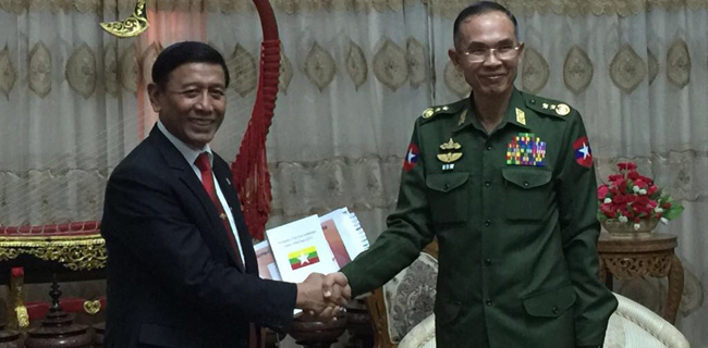 Kunjungi Myanmar, Wiranto Tawarkan Kerja Sama Counter Terrorism