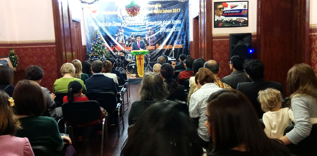 Pesan Damai Natal Dari WNI Di Rusia