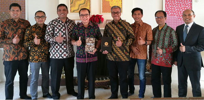 Dubes Tantowi Dan STP NHI Bandung Sepakat Bantu SDM Warga Samoa-Tonga