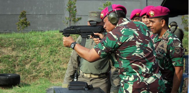 Dankormar Resmikan Lapangan Tembak Yontaifib-1 Marinir