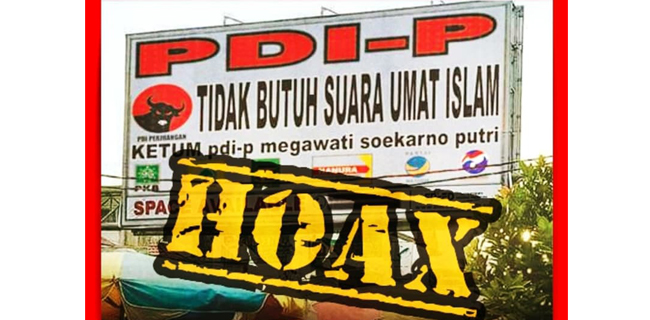 Dibantah, PDIP Tidak Butuh Suara Umat Islam