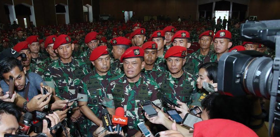 Jenderal Gatot Tepis Isu TNI Sedang Siaga Pasca Penunjukan Marsekal Hadi