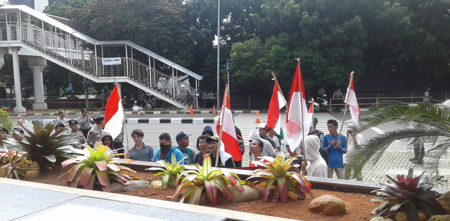 Jelang Hari Anti Korupsi Aliansi Mahasiswa Geruduk KPK