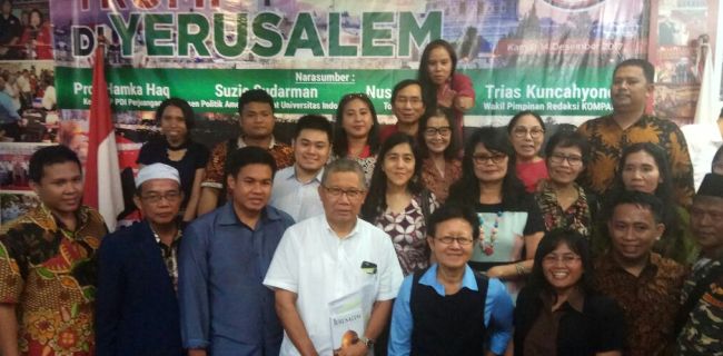 TMP Dukung Jokowi Dan PDIP Soal Yerusalem