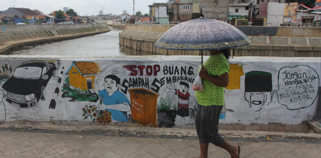 Mural Kebersihan Ibukota