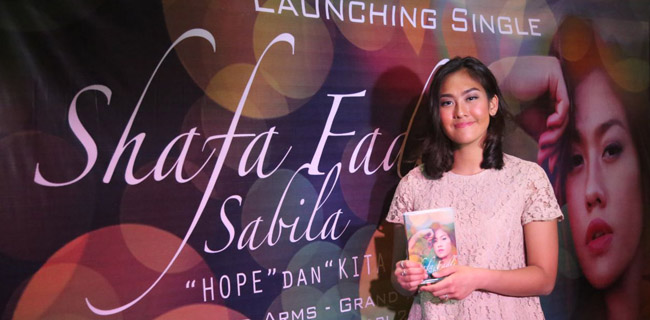 Shafa Sabila Fadli Rilis Dua Video Klip Lagu Terbaru