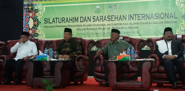 Menteri Lukman Grogi Pidato Di Depan Para Gurunya
