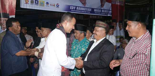 Edy-Ijeck Komitmen Buat Mandailing Natal Jadi Serambi Mekah