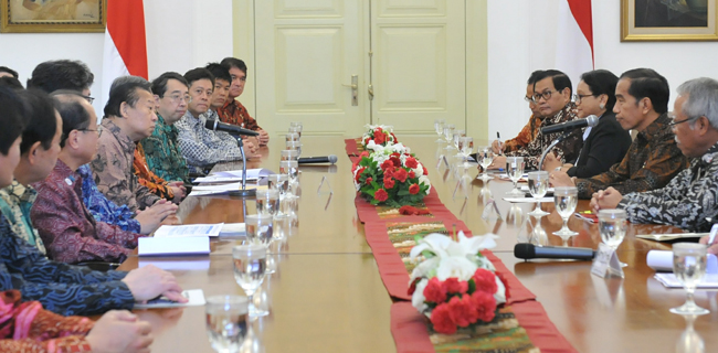 Jokowi Terima Utusan Khusus PM Jepang Di Istana Bogor